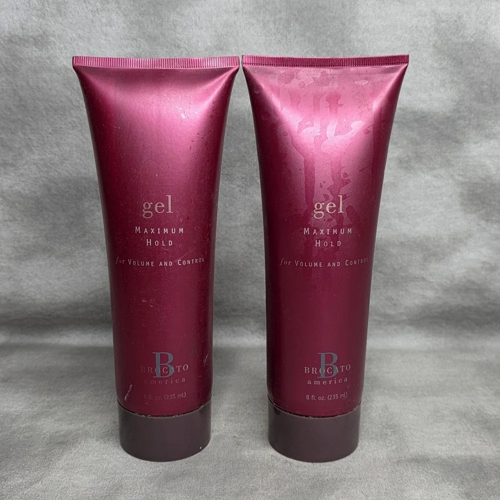 (X2) Brocato Gel Maximum Hold for Volume &‎ Control 8 fl oz
